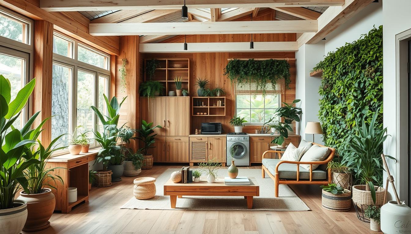 Photo inspiration: Sustainable Materials For High Rise Interiors Reference: The Rise Of Sustainable Design Eco Friendly Interiors